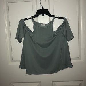 Me to We (pacsun) off the shoulder top
